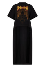Load image into Gallery viewer, Long cotton dress with print
