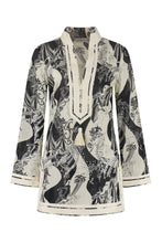 Load image into Gallery viewer, Printed cotton tunic-top
