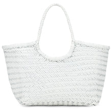 Load image into Gallery viewer, Woven tote bag
