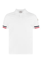 Load image into Gallery viewer, Knitted cotton polo shirt
