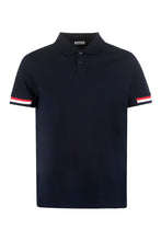 Load image into Gallery viewer, Knitted cotton polo shirt
