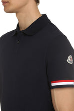 Load image into Gallery viewer, Knitted cotton polo shirt
