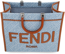 Load image into Gallery viewer, Sunshine denim tote

