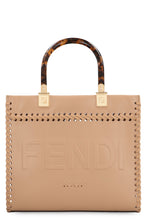 Load image into Gallery viewer, Sunshine small leather tote

