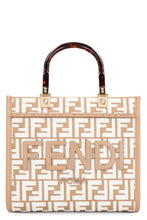 Load image into Gallery viewer, Sunshine raffia tote bag
