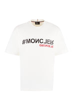 Load image into Gallery viewer, Logo detail cotton T-shirt
