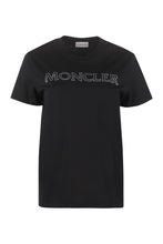 Load image into Gallery viewer, Cotton crew-neck T-shirt
