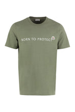 Load image into Gallery viewer, Moncler Born to Protect - Logo print oversize t-shirt
