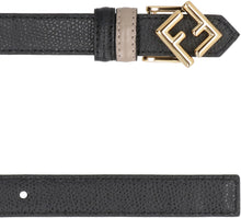 Load image into Gallery viewer, FF Diamonds Reversible leather belt
