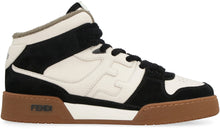 Load image into Gallery viewer, Match leather high-top sneakers
