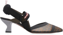 Load image into Gallery viewer, Colibrì mesh pointy-toe slingbacks
