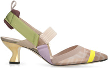 Load image into Gallery viewer, Colibrì mesh pointy-toe slingbacks
