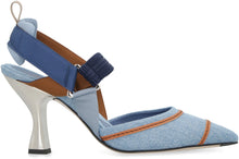 Load image into Gallery viewer, Colibrì denim slingback
