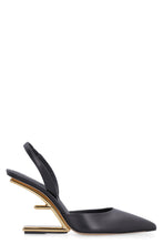 Load image into Gallery viewer, Fendi First leather pointy-toe slingback
