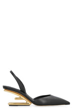 Load image into Gallery viewer, Fendi First leather slingback pumps
