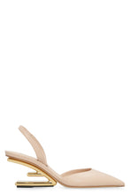 Load image into Gallery viewer, Fendi First leather slingback pumps
