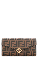 Load image into Gallery viewer, FF Diamonds leather wallet on chain
