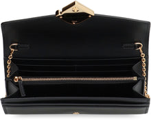 Load image into Gallery viewer, FF Diamonds leather wallet on chain
