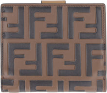 Load image into Gallery viewer, All over logo leather wallet
