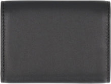 Load image into Gallery viewer, Micro tri-fold wallet Baguette in leather
