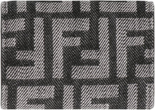 Load image into Gallery viewer, Micro Baguette wallet in jacquard FF denim effect
