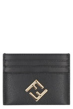 Load image into Gallery viewer, FF Diamonds leather card holder
