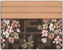 Load image into Gallery viewer, Fendi Roma coated canvas card holder
