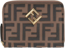 Load image into Gallery viewer, Medium FF Diamonds Zip-around wallet
