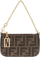 Load image into Gallery viewer, Pouch Baguette in jacquard fabric
