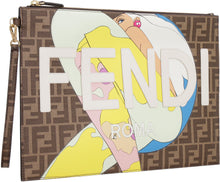 Load image into Gallery viewer, Coated canvas flat pouch
