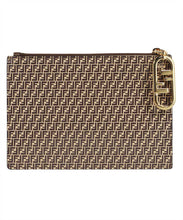 Load image into Gallery viewer, Leather flat pouch
