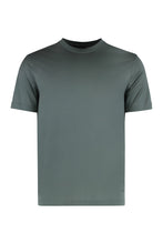 Load image into Gallery viewer, Cotton blend crew-neck T-shirt
