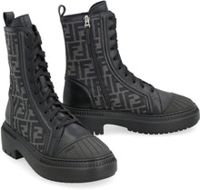 Load image into Gallery viewer, Fendi Domino combat boots
