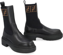 Load image into Gallery viewer, Domino leather ankle boots
