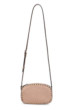 Load image into Gallery viewer, Rockstud shoulder bag in hammered leather
