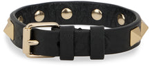 Load image into Gallery viewer, Rockstud bracelet in leather
