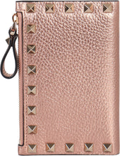 Load image into Gallery viewer, Rockstud leather wallet
