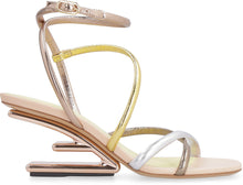 Load image into Gallery viewer, Fendi First heeled leather sandals
