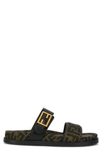 Load image into Gallery viewer, Fendi Feel women's sandals in Jacquard fabric
