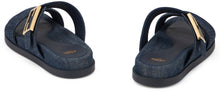 Load image into Gallery viewer, Slippers Fendi Feel in denim
