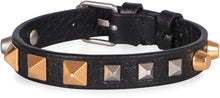 Load image into Gallery viewer, Rockstud bracelet in leather
