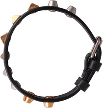 Load image into Gallery viewer, Rockstud bracelet in leather
