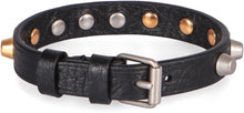 Load image into Gallery viewer, Rockstud bracelet in leather
