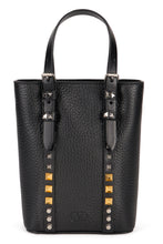 Load image into Gallery viewer, Rockstud bucket bag in leather
