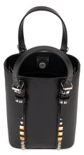Load image into Gallery viewer, Rockstud bucket bag in leather
