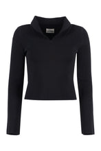 Load image into Gallery viewer, Long sleeve crop top
