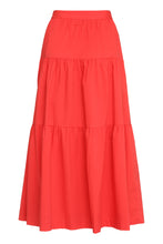 Load image into Gallery viewer, Sea cotton midi skirt
