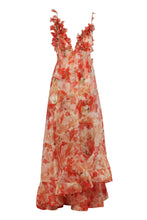 Load image into Gallery viewer, Tranquillity printed organza gown
