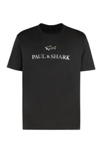 Load image into Gallery viewer, T-shirt in cotton jersey with logo print
