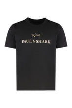 Load image into Gallery viewer, Cotton t-shirt with logo print
